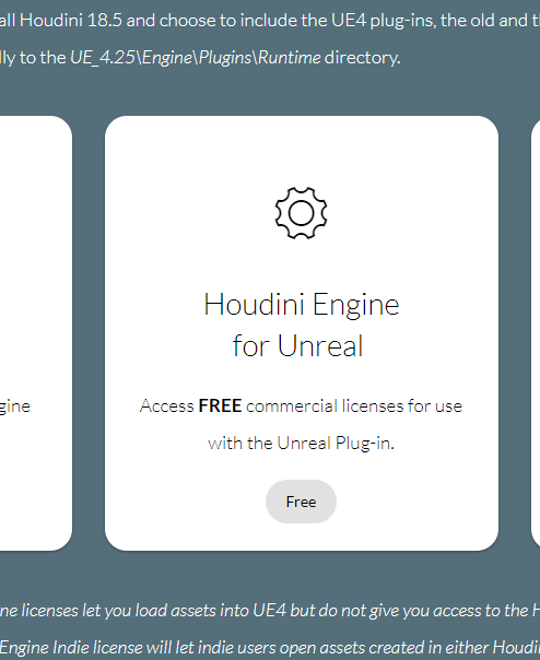 Install Houdini engine plug in to UE4.26