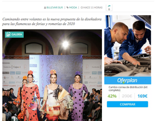 Así es la colección de moda flamenca 2020 de Ángeles Verano