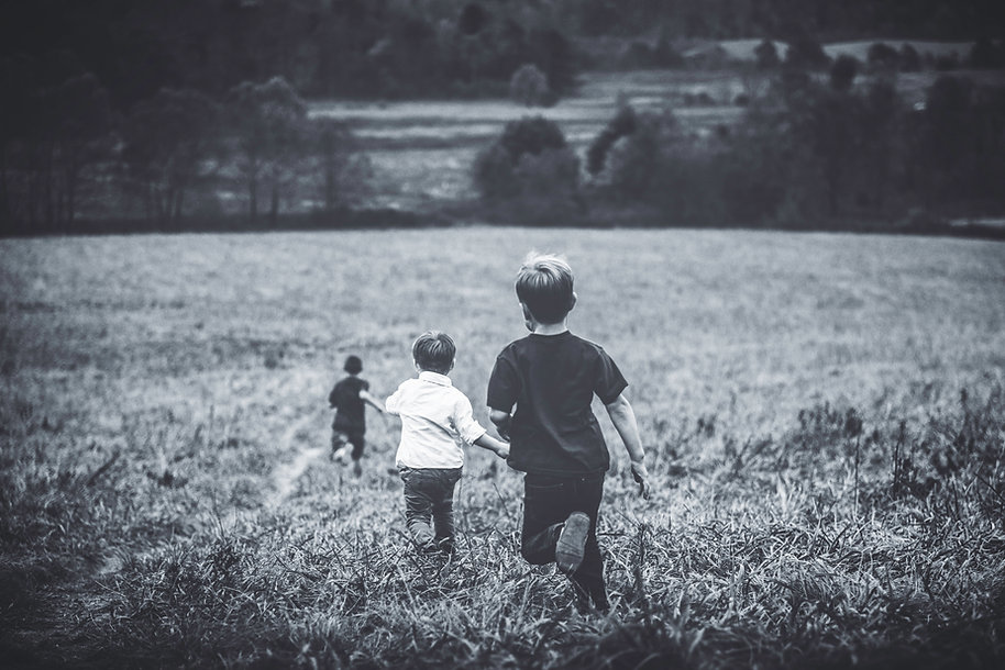 Boys Running