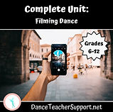 Filming Dance Unit