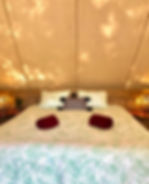 glamping couple