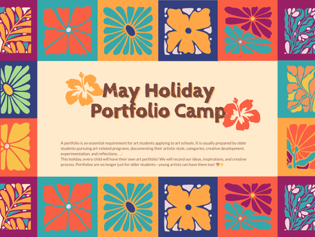 May Holiday Portfolio Camp 2025 | Unleash Your Child’s Creative Art Journey!