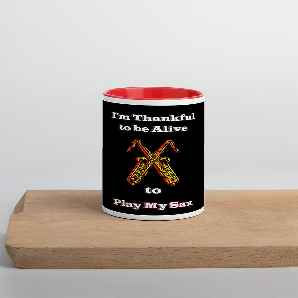 Thumbnail: Mug with Color Inside Sax