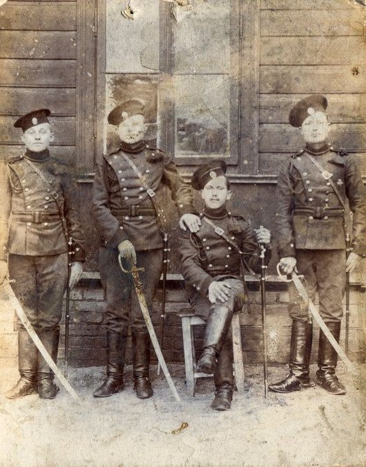 Прапрадід Каптан Василь Свиридович на військовій службі, 1911 або 1914 р.