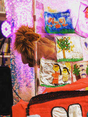 How to Hide a Lion at school storytelling with Savannah Kids