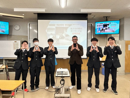 今年も神戸市立科学技術高等学校3年生の取り組みの最終プレゼンをお聞きしました