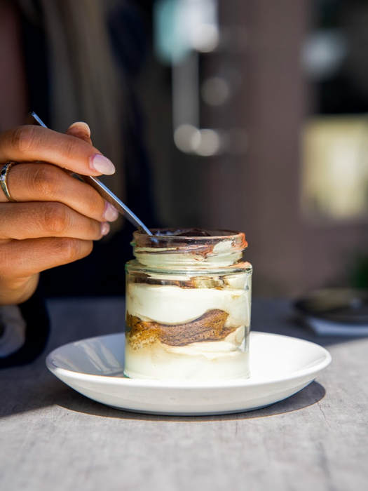 Handmade “Mulino” Coffee or pistacchio Tiramisu
