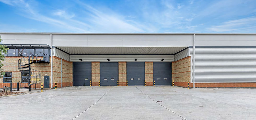 Unit 1 Exterior - Dock Loading Doors