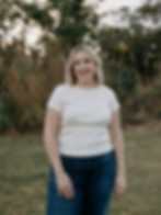Jorie, luxury travel advisor and founder of Travel by Jorie, standing outdoors in Austin, Texas
