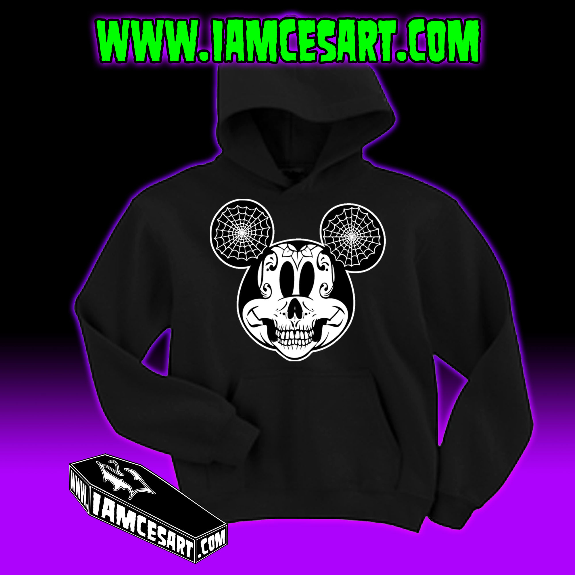 Mickey Muerto Hoodie