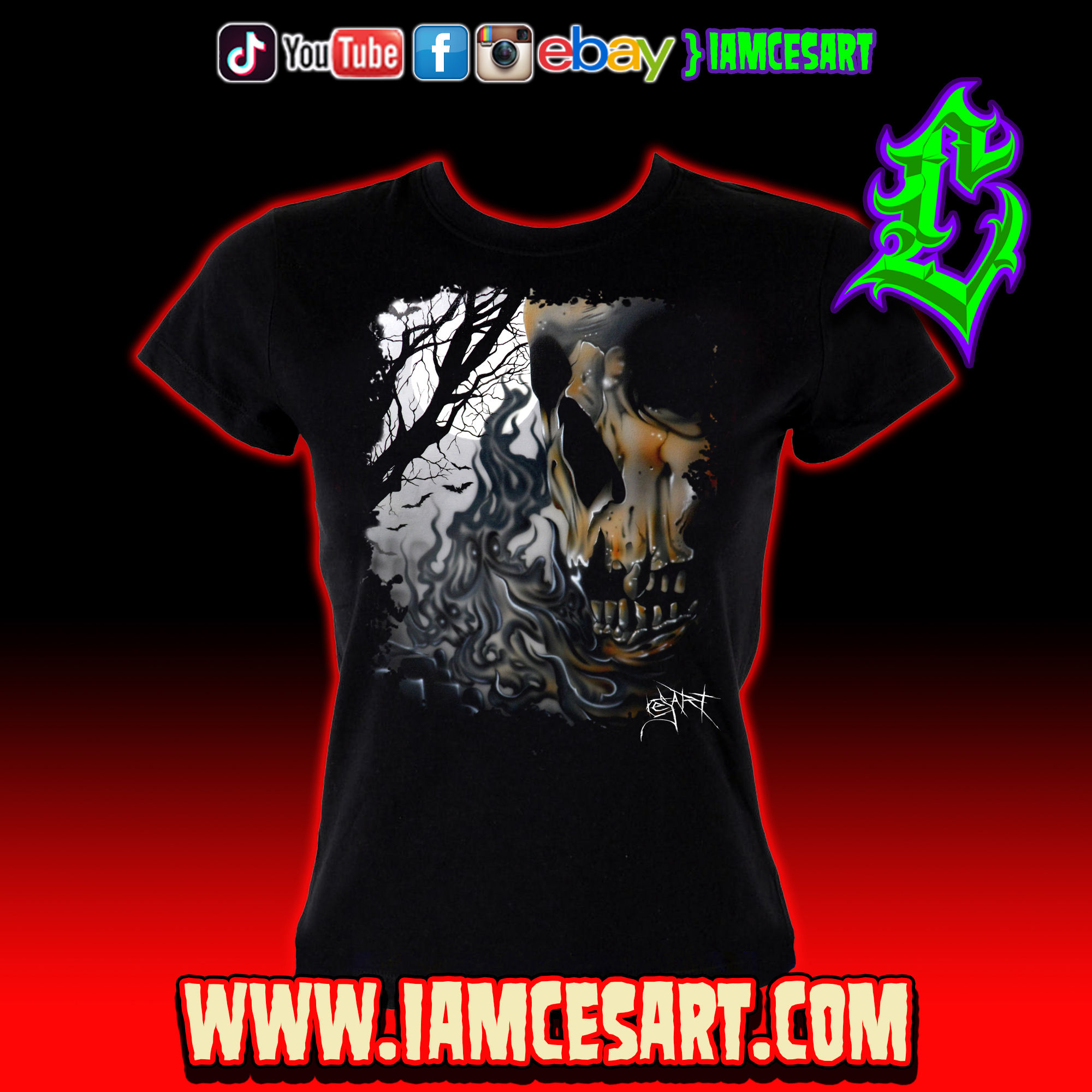 Death is in the Air Art  DTG