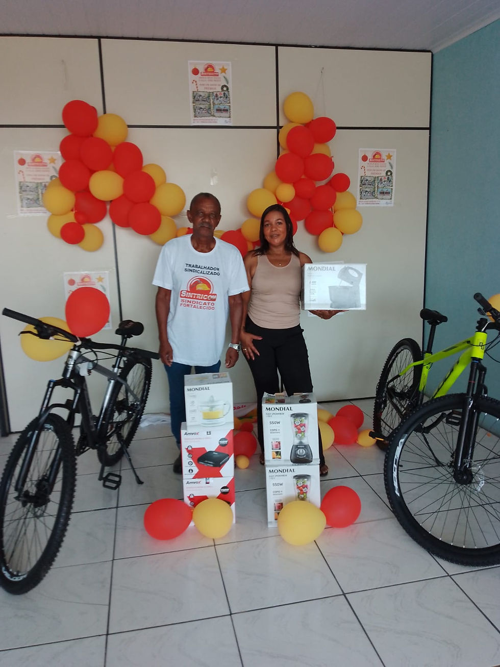 Distribuição dos prêmios