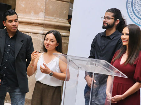 Desde el Congreso, Nalleli Pedraza refrenda su compromiso con la comunidad sorda