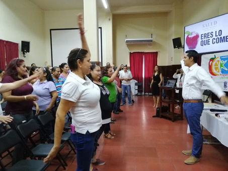 Imparten plática “Eres lo que comes” a empleados municipales