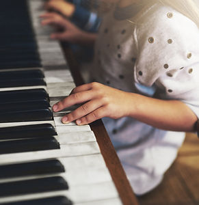 Child Playing Piano