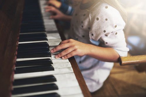 Child Playing Piano