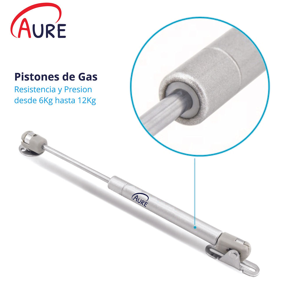 Miniatura: Pistón de Gas para Puerta Abatible