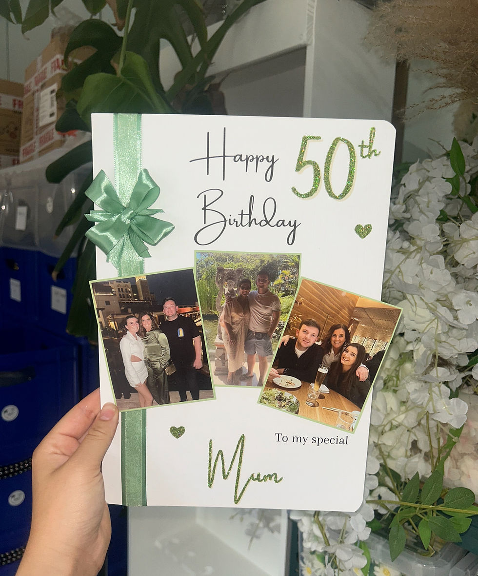 Thumbnail: Green Photo Card