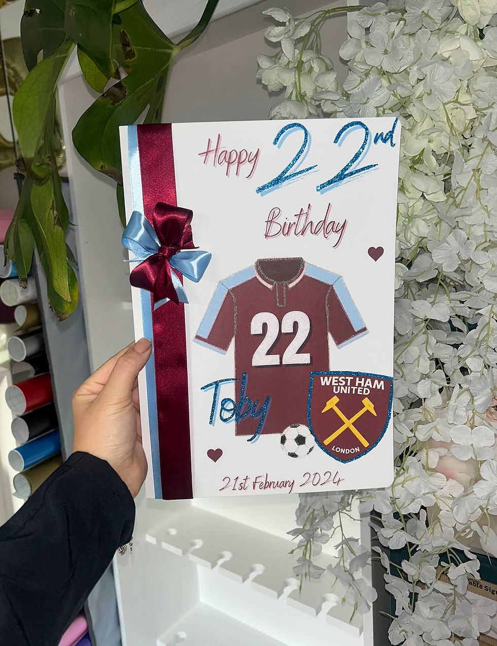 Thumbnail: West Ham Football Card