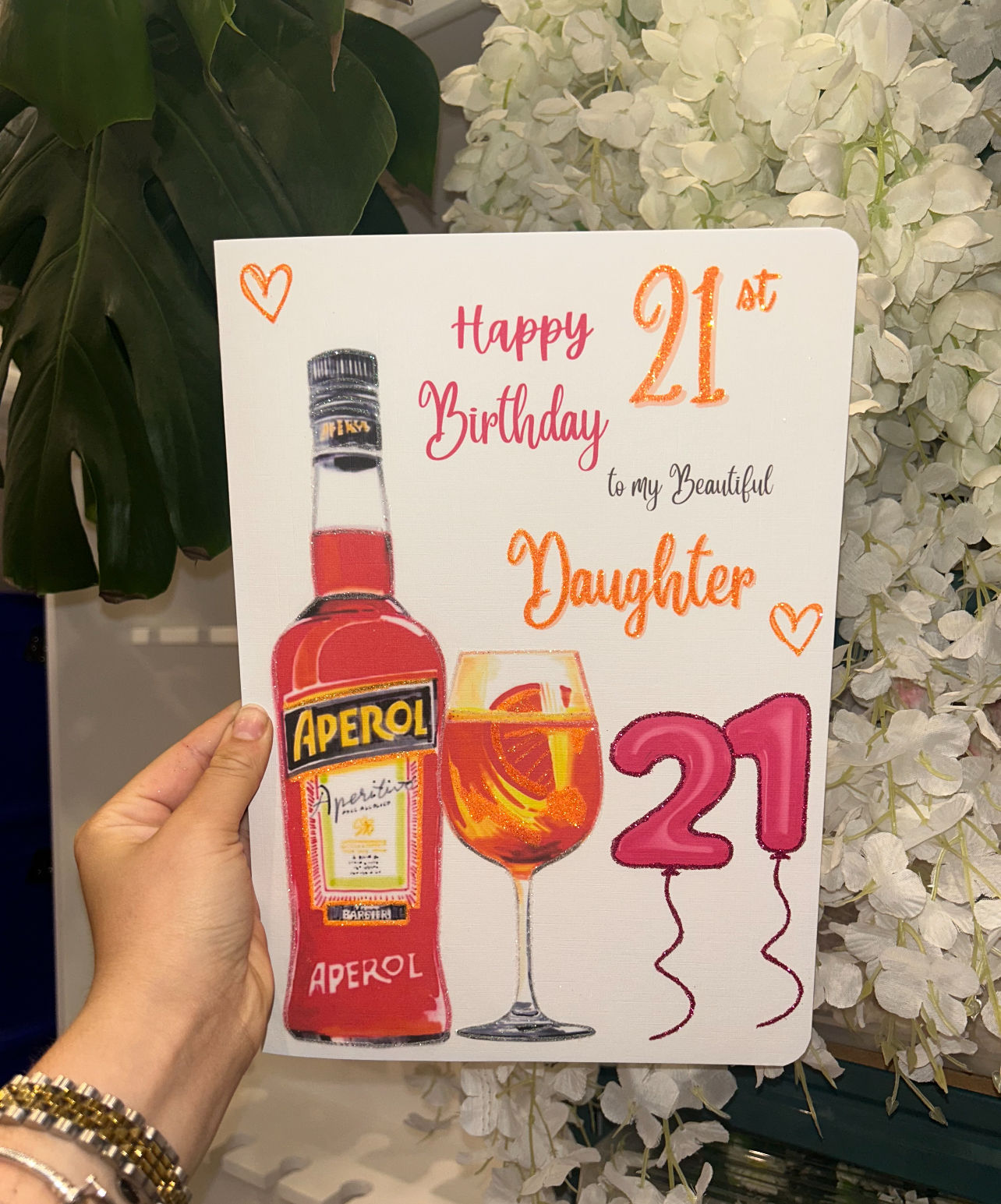 Aperol & Balloon Card
