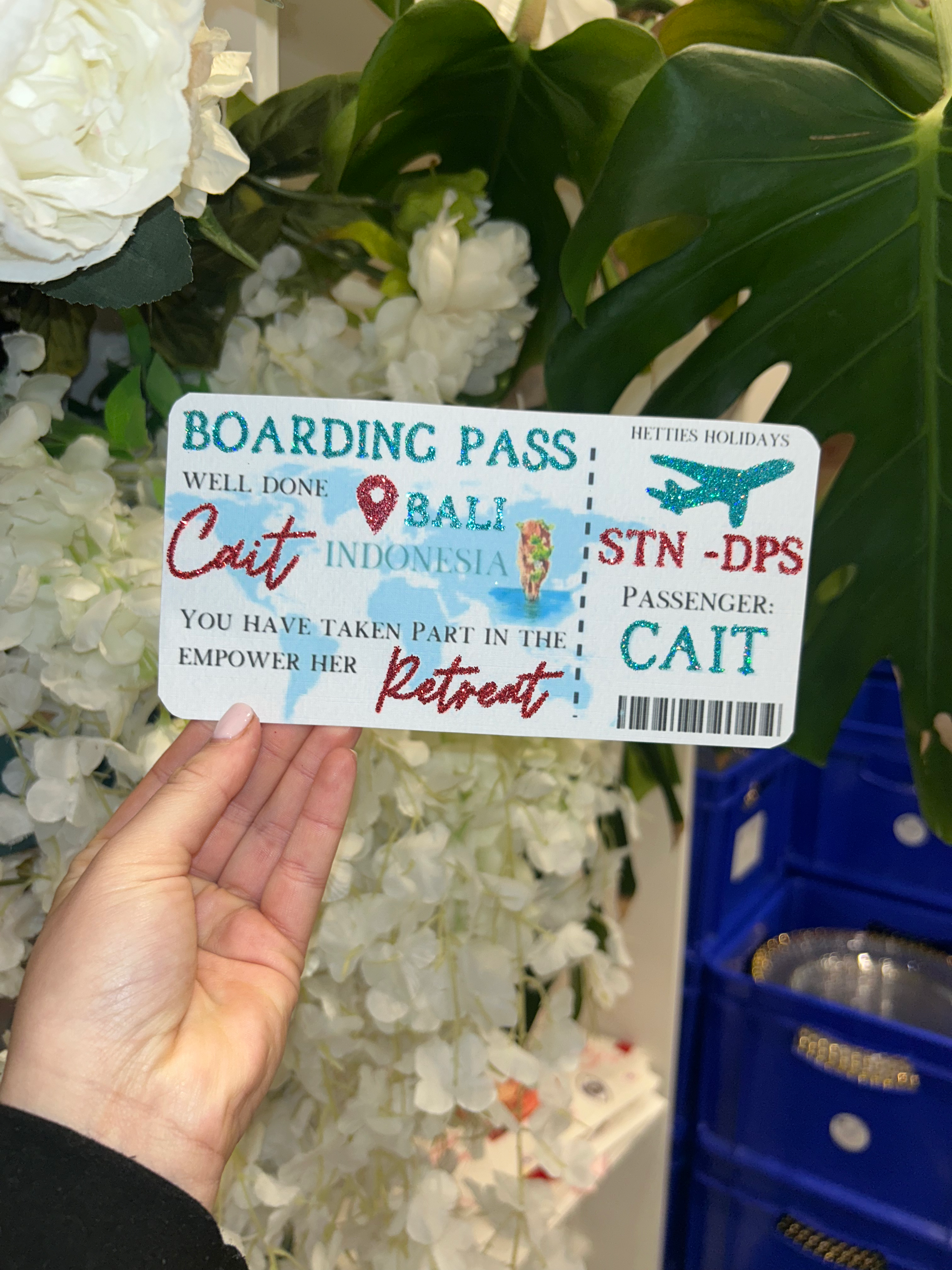 Tropical Boarding Pass