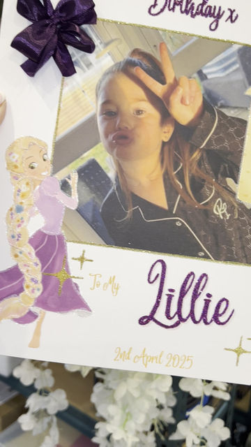 Thumbnail: Rapunzel Inspired Photo Card