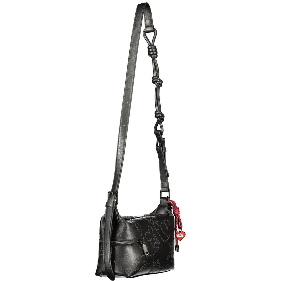 Thumbnail: Desigual Black Polyurethane Women's Handbag