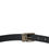 Thumbnail: Dolce & Gabbana Black Suede Leather Gold Metal Buckle Belt