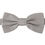 Thumbnail: Dolce & Gabbana Gray 100% Silk Adjustable Neck Papillon Tie