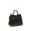 Thumbnail: Dolce & Gabbana Black Calf Leather Bos Taurus Handbag