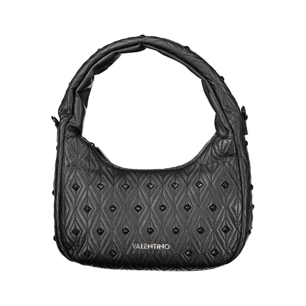 Mario Valentino Nero Polyurethane Women Shoulder Bag