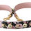 Thumbnail: Dolce & Gabbana Pink Floral Leather Stud Accessory Shoulder Strap
