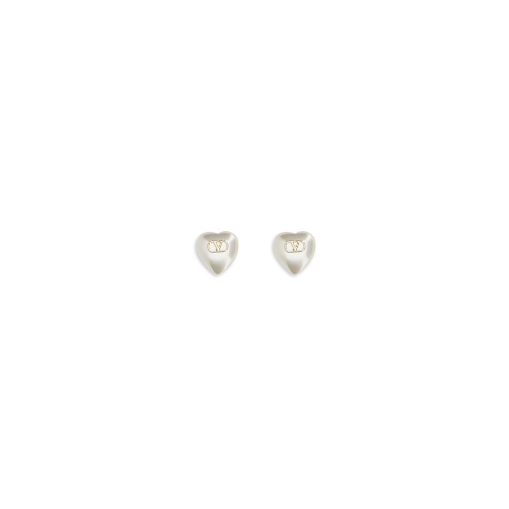 Valentino Garavani Gold Brass Earrings