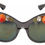 Thumbnail: Dolce & Gabbana DG4283B Acetate Crystals Orange Applique Sunglasses