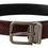 Thumbnail: Dolce & Gabbana Red Exotic Leather Metal Logo Buckle Belt
