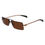 Thumbnail: Ferragamo Yellow Metal Sunglasses