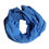 Thumbnail: Dolce & Gabbana Blue Silk Neck Wrap Shawl Stole 200cm x 64cm Scarf