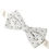 Thumbnail: Dolce & Gabbana White Black Polka Dot Polyester Bow Tie Men
