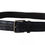 Thumbnail: Dolce & Gabbana Blue Black Logo Print Silver Buckle Belt