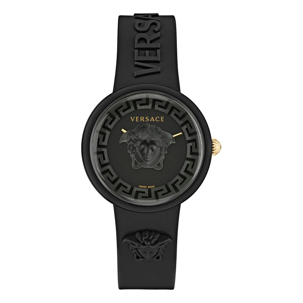 Versace Black Synthetic Sport Watch