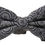 Thumbnail: Dolce & Gabbana Black White Pattern Adjustable Neck Papillon Bow Tie