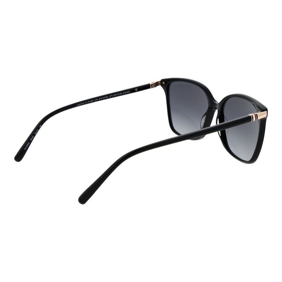 Thumbnail: Tommy Hilfiger Black Acetate Sunglasses