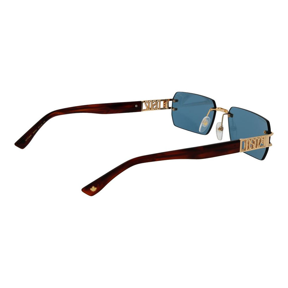 Thumbnail: Dsquared² Gold Metal Sunglasses