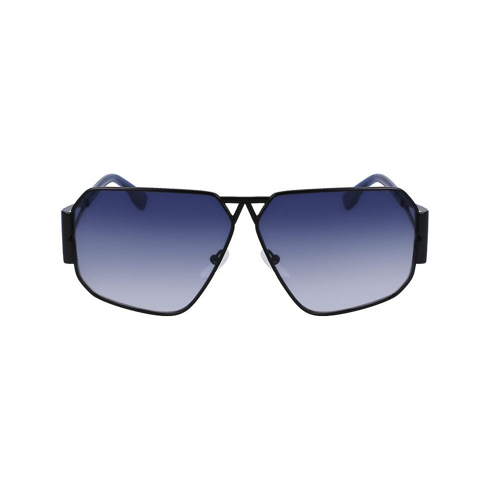 Thumbnail: Karl Lagerfeld Black Metal Sunglasses