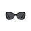 Thumbnail: VOGUE Black Resin Sunglasses
