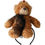 Thumbnail: Dolce & Gabbana Brown Teddy Bear Gold Crystal Crown Hair Band Diadem