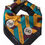 Thumbnail: Dolce & Gabbana Multicolor Printed Square Handkerchief Scarf