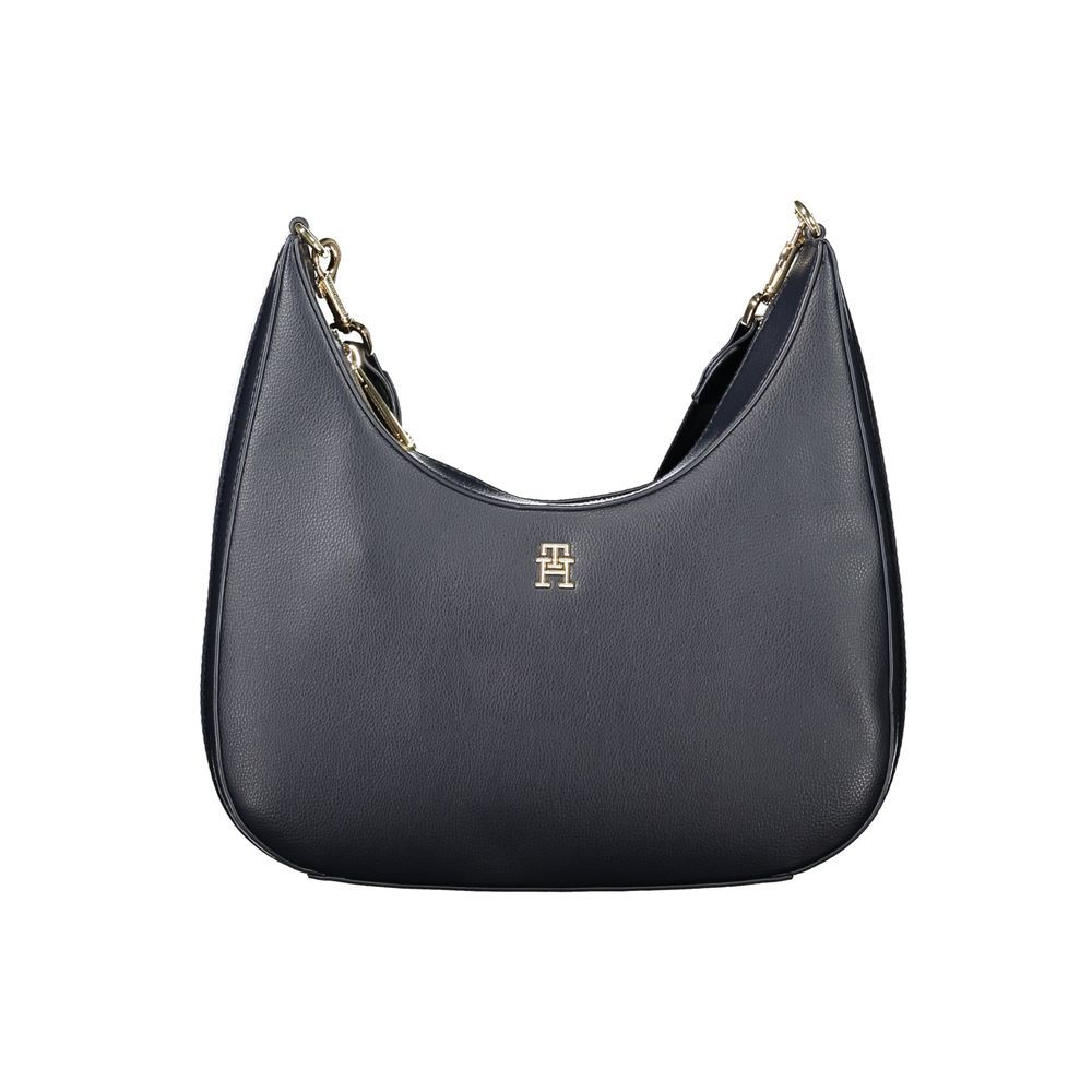 Tommy Hilfiger Blue Polyester Women Shoulder Bag