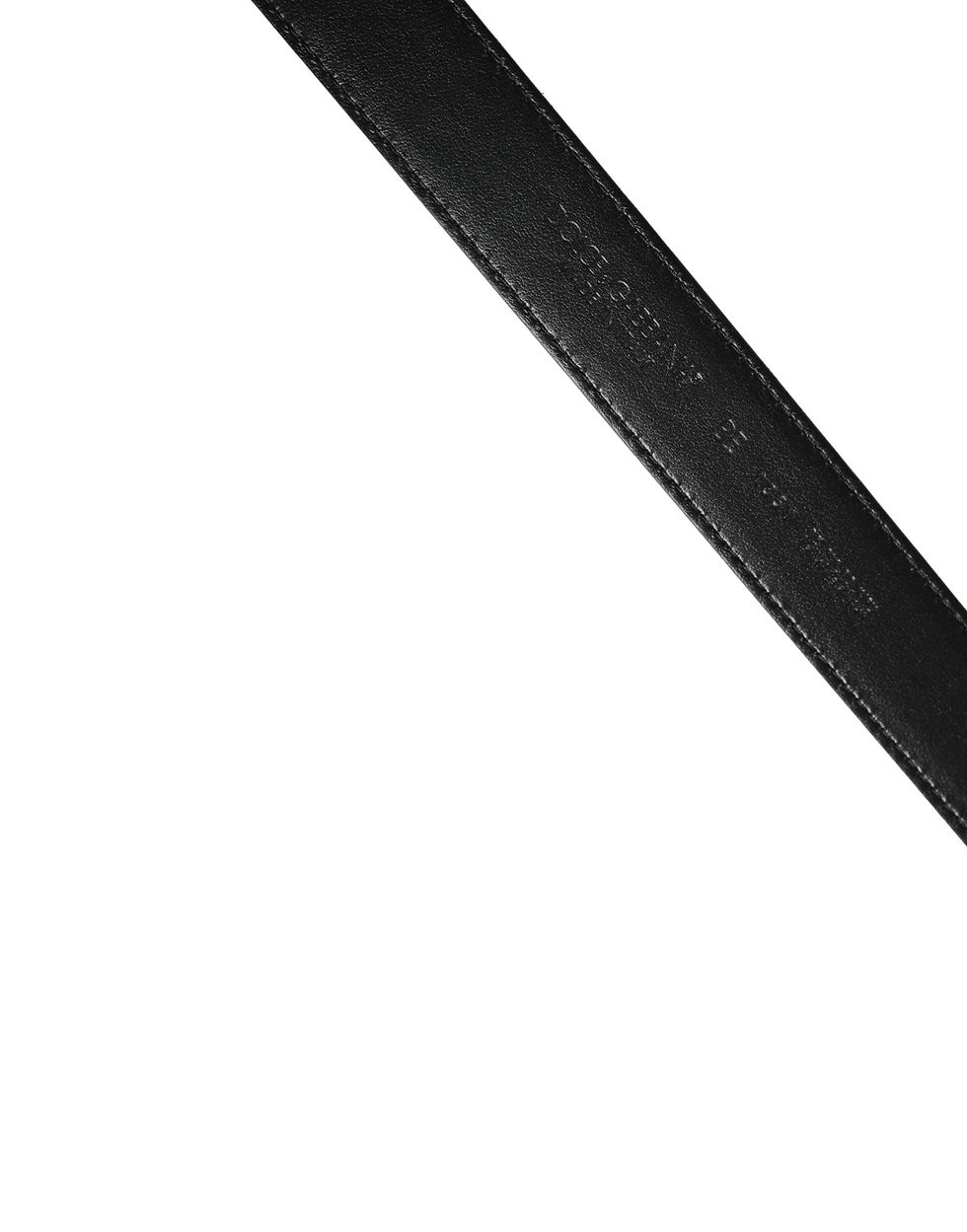 Thumbnail: Dolce & Gabbana Brown Calf Fur Leopard Metal Buckle Belt