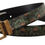 Thumbnail: Dolce & Gabbana Multicolor Leather Vernice Pavone Bronze Metal Belt